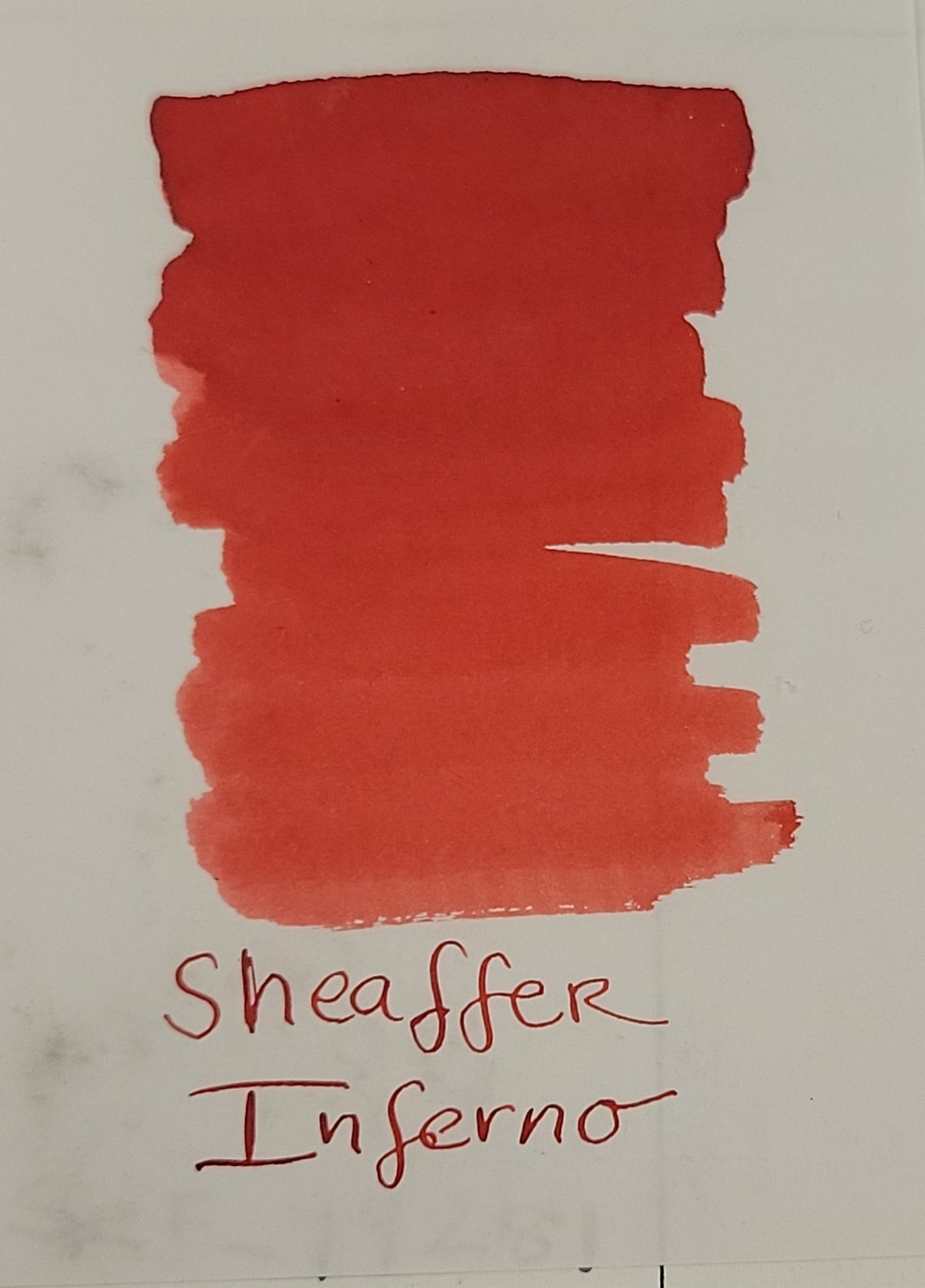 Sheaffer Ink Bottle - Inferno Red - 30 ml - Pen Boutique Ltd