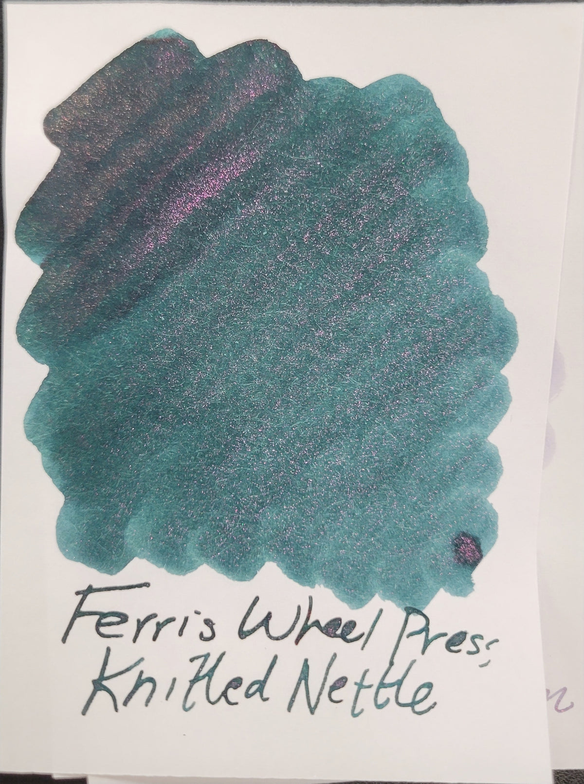 Ferris Wheel Press FerriTales Ink Bottle - The Wild Swans Knitted Nettle - 20ml - Pen Boutique Ltd