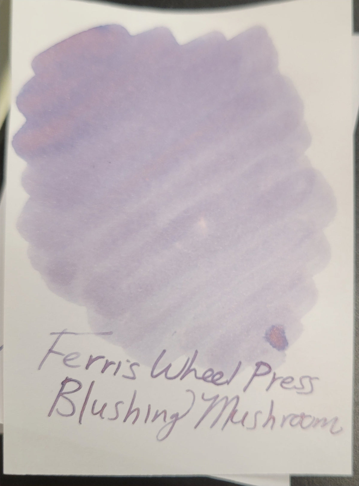 Ferris Wheel Press FerriTales Ink Bottle - Down the Rabbit Hole Blushing Mushroom - 20ml - Pen Boutique Ltd