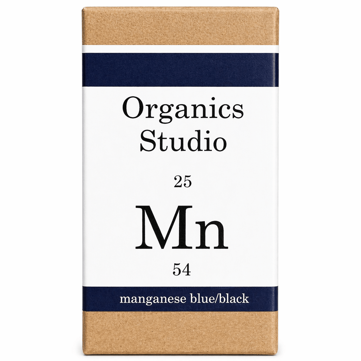 Organics Studio Periodic Table Ink Bottle - Manganese Blue Black - Pen Boutique Ltd