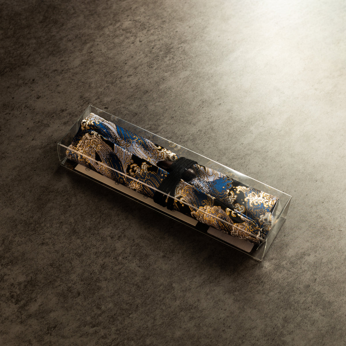 Taccia Kimono Pen Roll - Wave - 4 Slot - Small - Pen Boutique Ltd