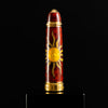 David Oscarson Celestial Fountain Pen - Limited Edition - Fire Red Golden Yellow - Pen Boutique Ltd