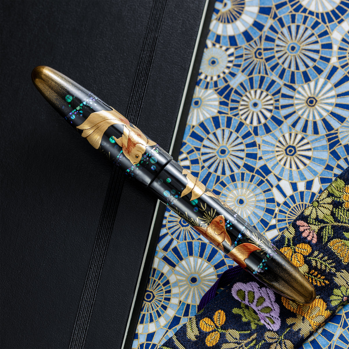 Taccia Empress Fountain Pen - Goldfish Suaka (Limited Edition) - Pen Boutique Ltd