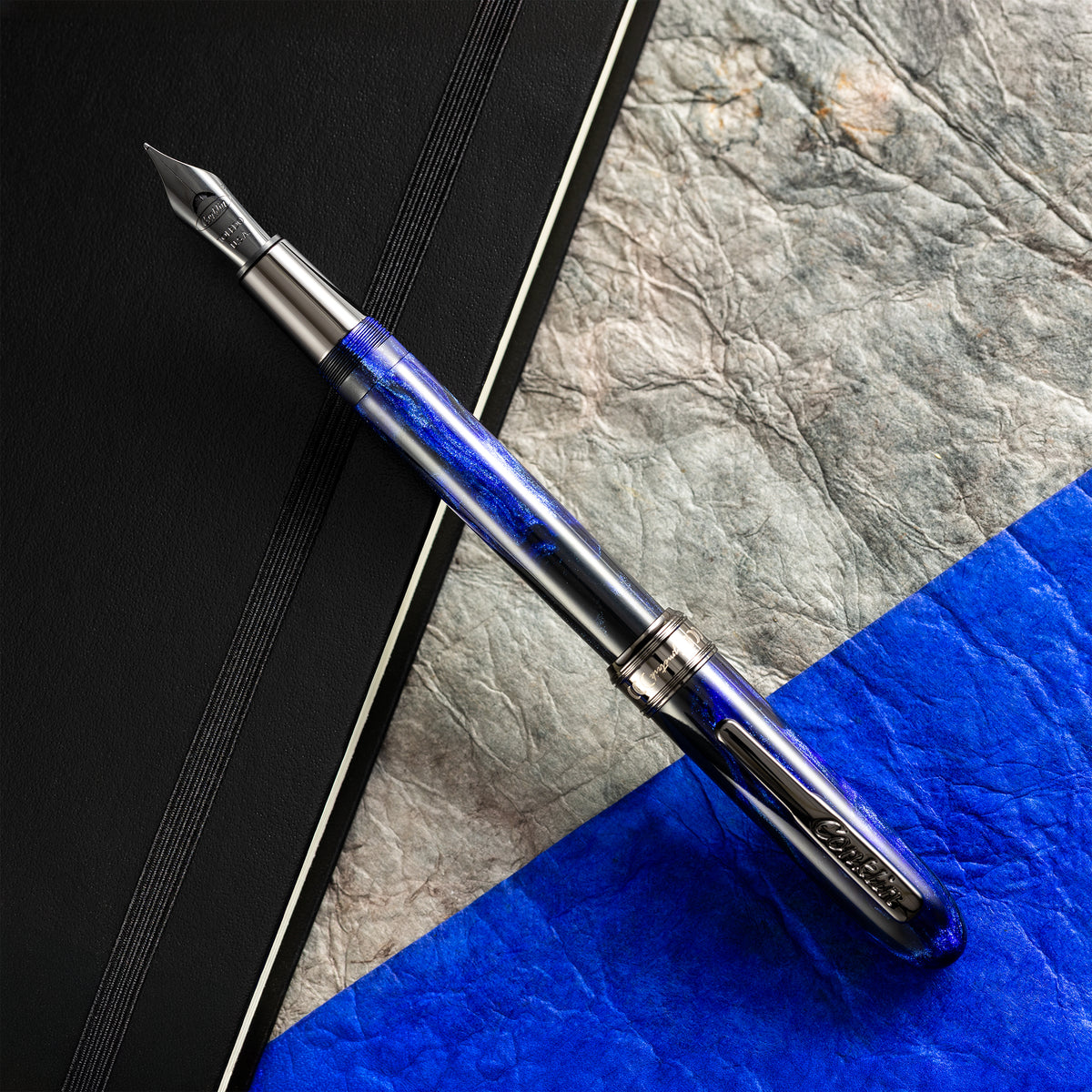 Conklin Symetrik Fountain Pen - Limited Edition - Mystic Soul "Energy" - Gunmetal Trim (Pen Boutique Exclusive) - Pen Boutique Ltd