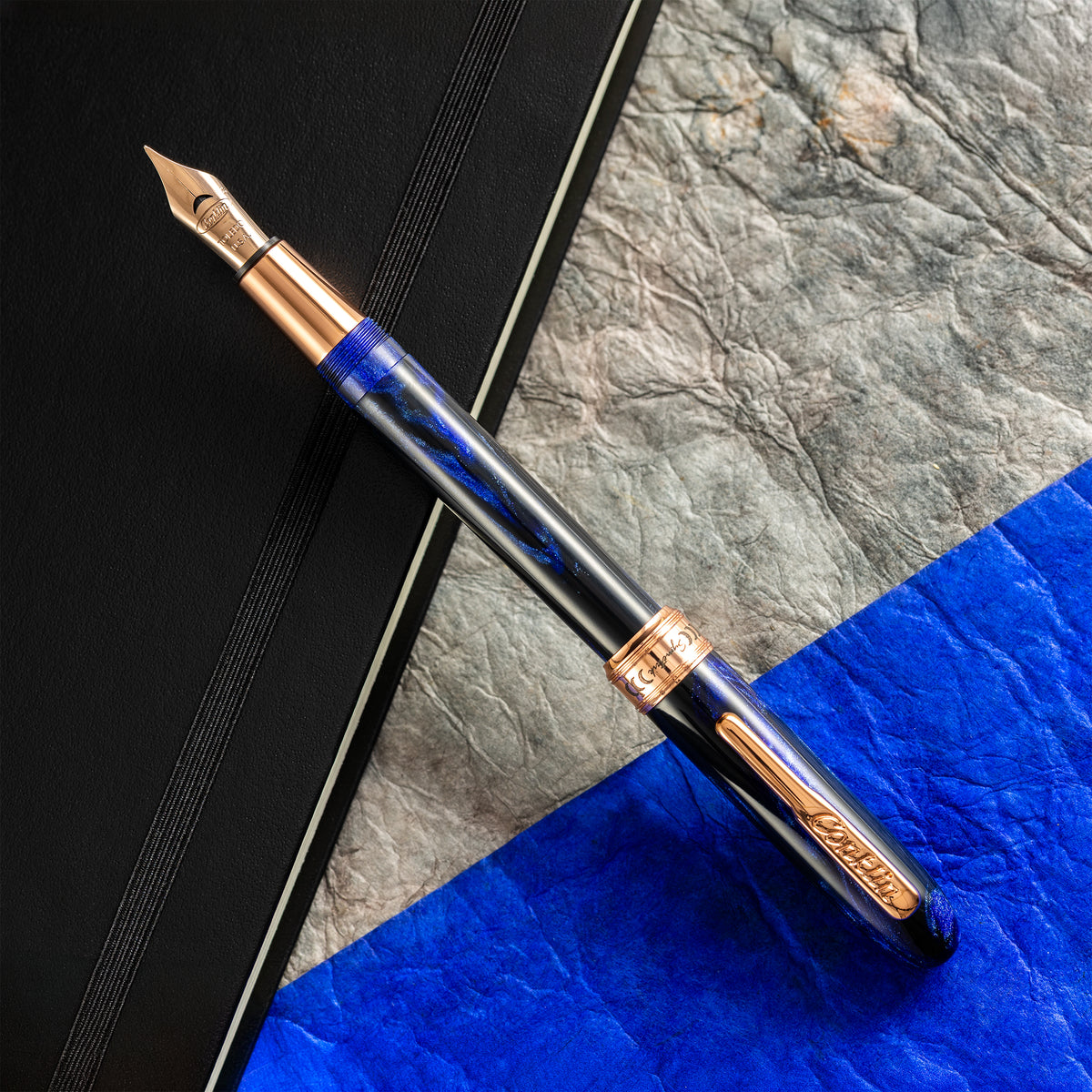 Conklin Symetrik Fountain Pen - Limited Edition - Mystic Soul "Energy" - Rose Gold Trim (Pen Boutique Exclusive) - Pen Boutique Ltd