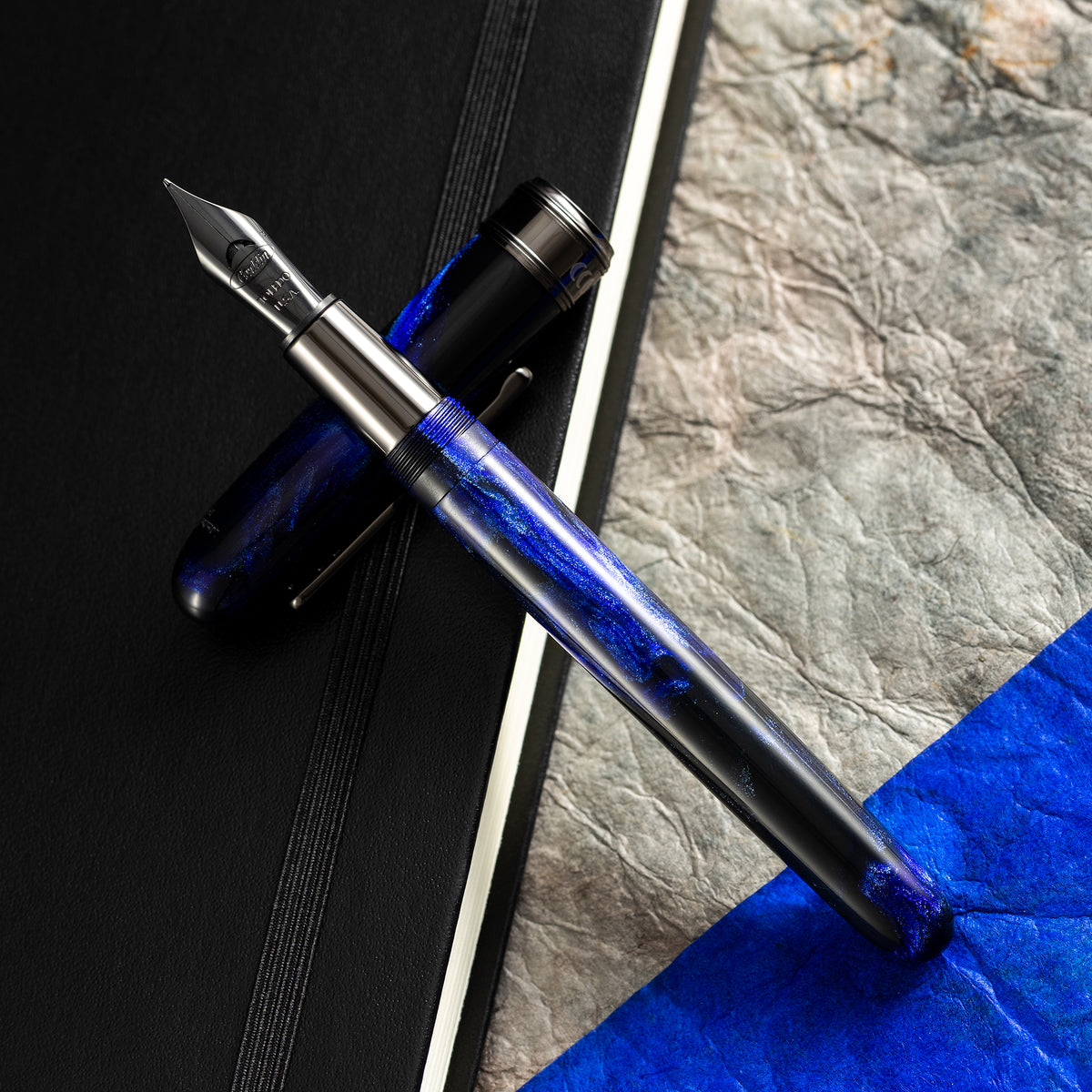 Conklin Symetrik Fountain Pen - Limited Edition - Mystic Soul "Energy" - Gunmetal Trim (Pen Boutique Exclusive) - Pen Boutique Ltd