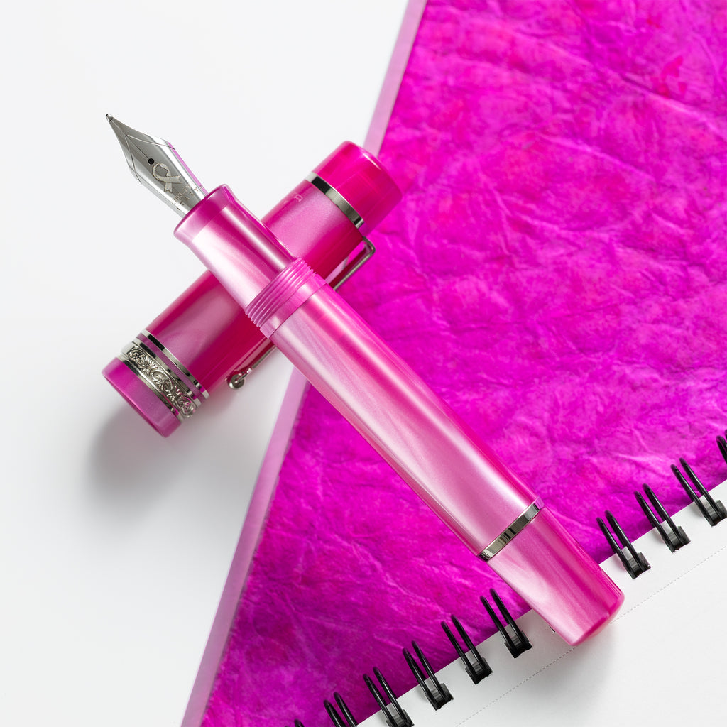 Delta DV Original Fountain Pen - Pink - Pen Boutique Exclusive - Pen Boutique Ltd