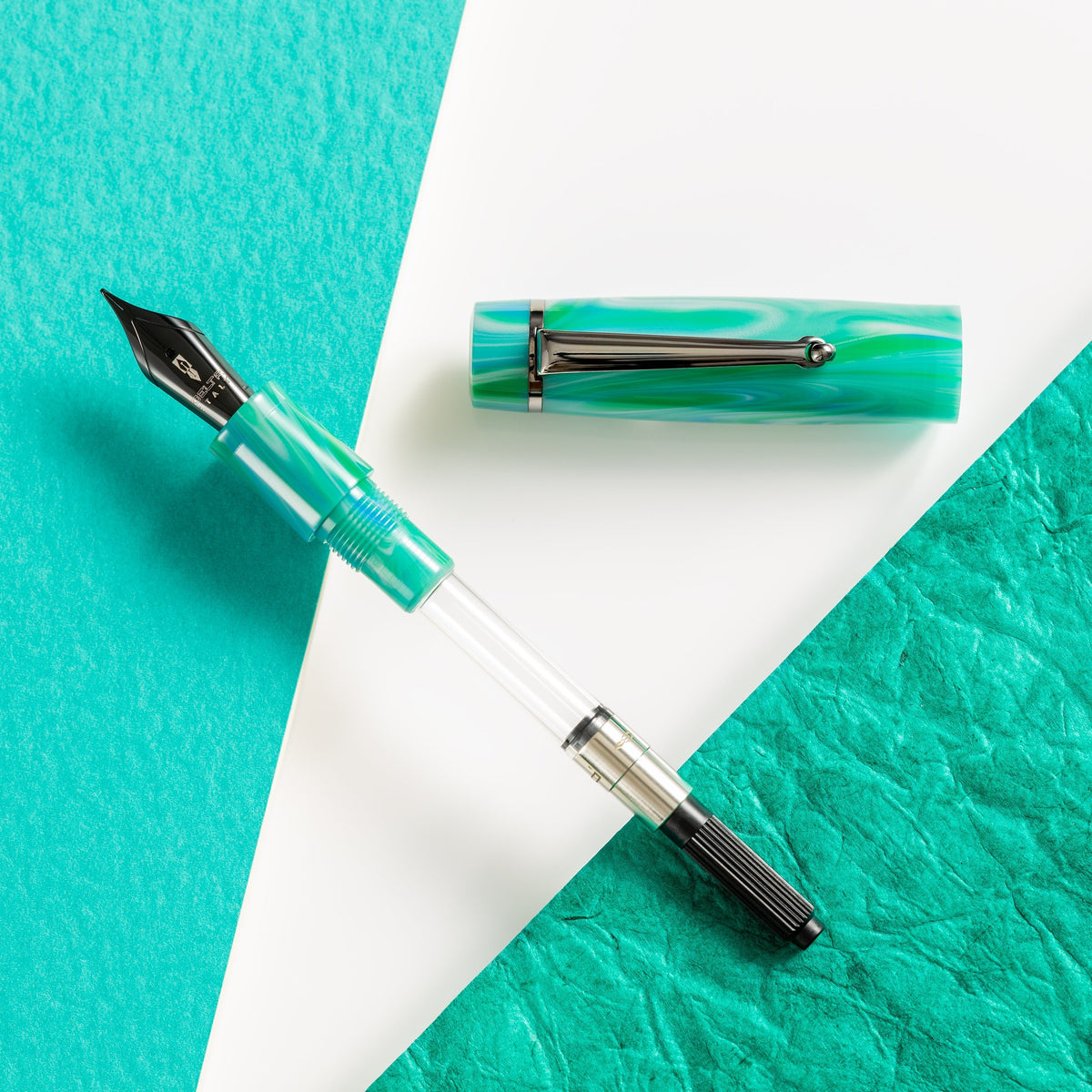 Delta Signs of the Time Fountain Pen - Classical Romanticism Art - Pen Boutique Ltd