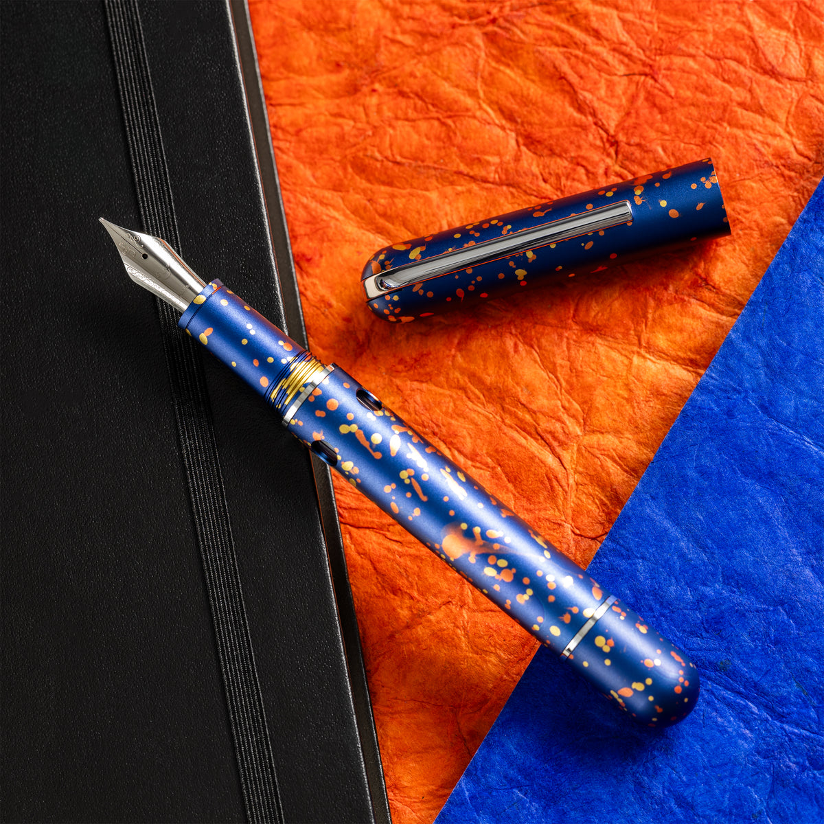 Nahvalur Nautilus Fountain Pen - Fireworks (Limited Edition) - Pen Boutique Ltd