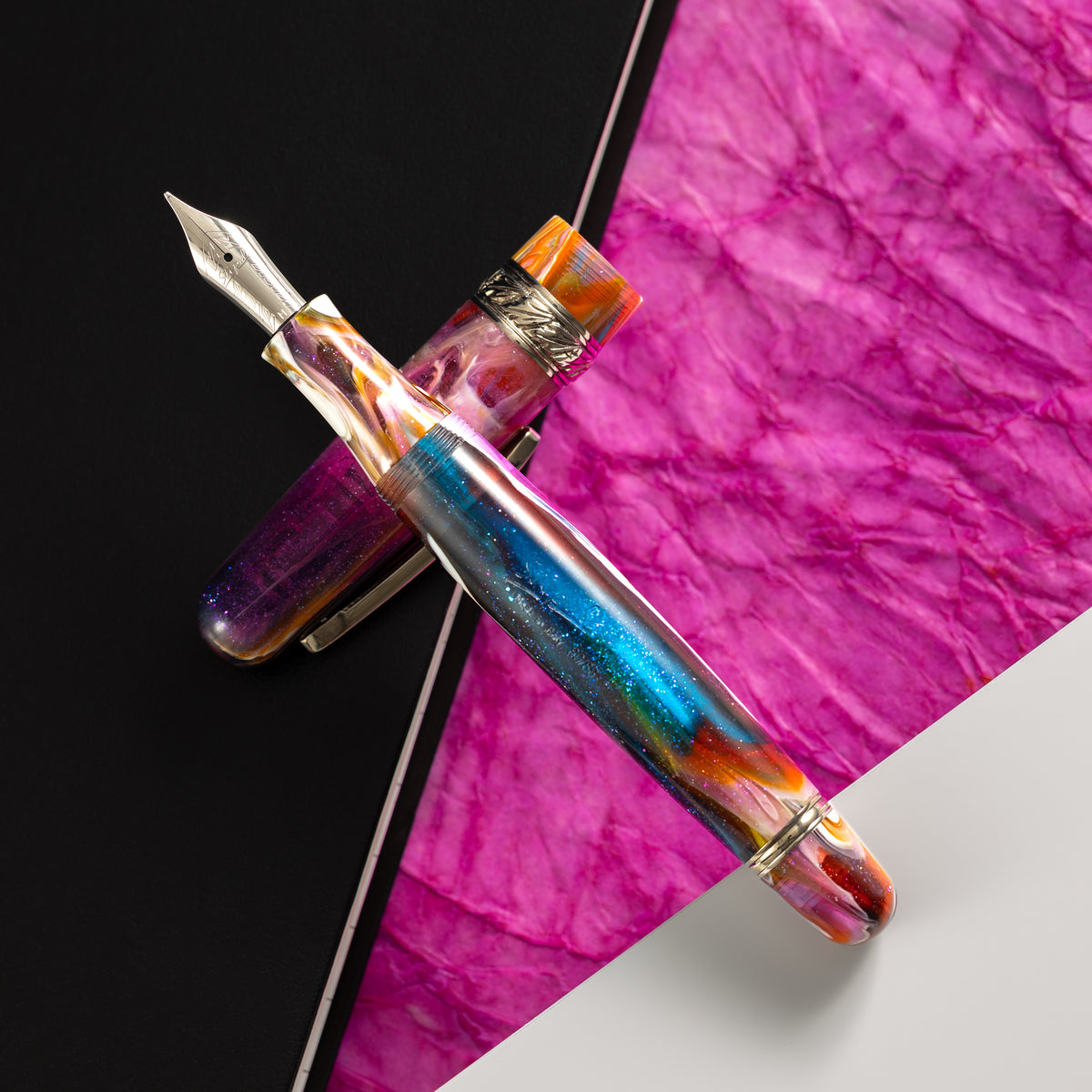 Stipula Etruria Fountain Pen - Primary Manipulation 6.5 (Limited Edition88) - Pen Boutique Ltd