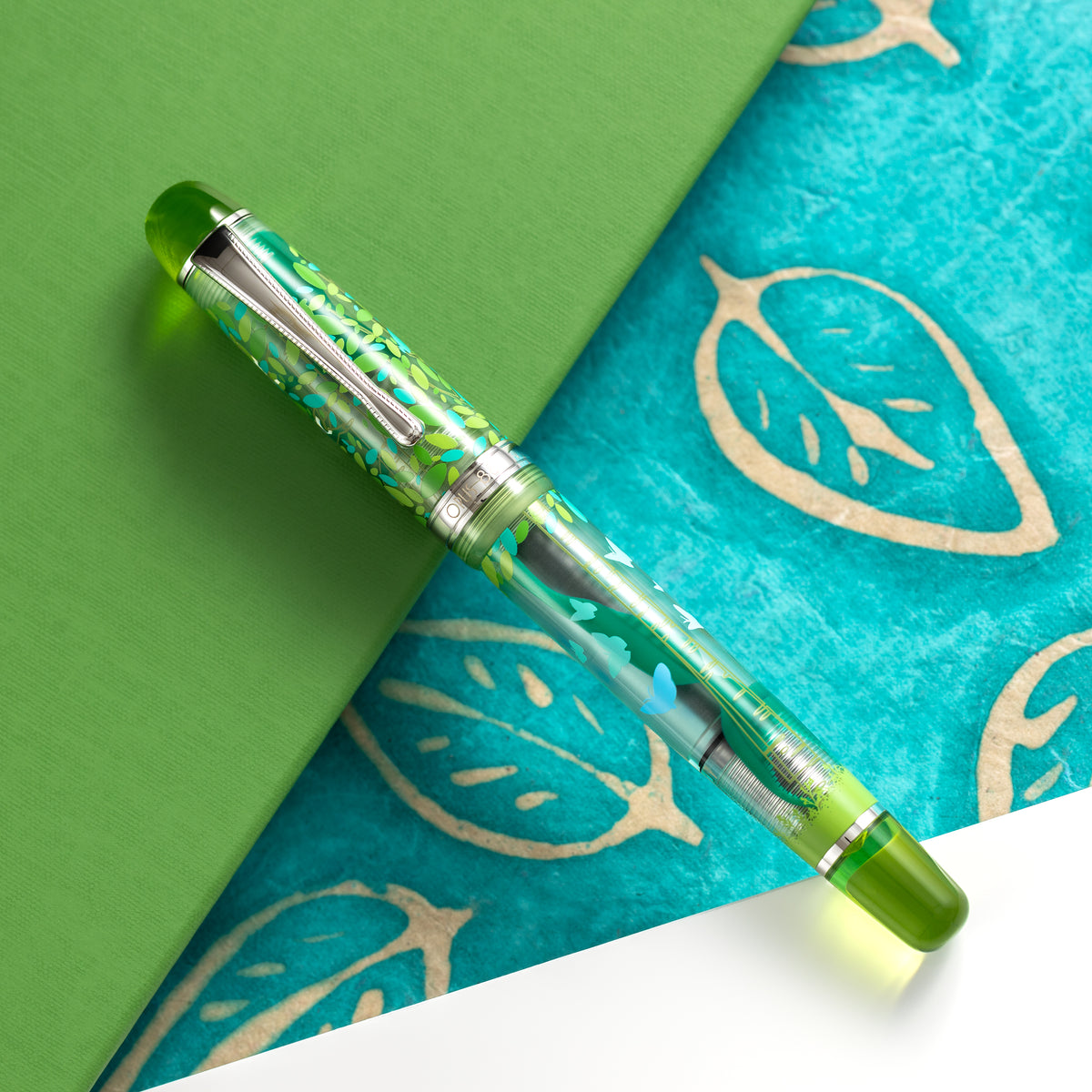 Opus 88 Jazz Fountain Pen - A Spring Morning (Limited Edition) - Pen Boutique Ltd