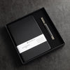 Monteverde Ritma Rollerball Pen - Matte Carbon Fiber Notebook Set