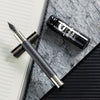 Monteverde Ritma Fountain Pen - Matte Carbon Fiber Notebook Set - Pen Boutique Ltd