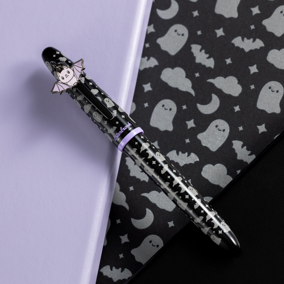 Esterbrook x Sweet Kawaii Design Estie Fountain Pen - Sweetly Haunted Black - Pen Boutique Ltd
