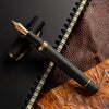 Visconti Homo Sapiens Fountain Pen – Volcano Lava Black – Bronze Trim - Pen Boutique Ltd