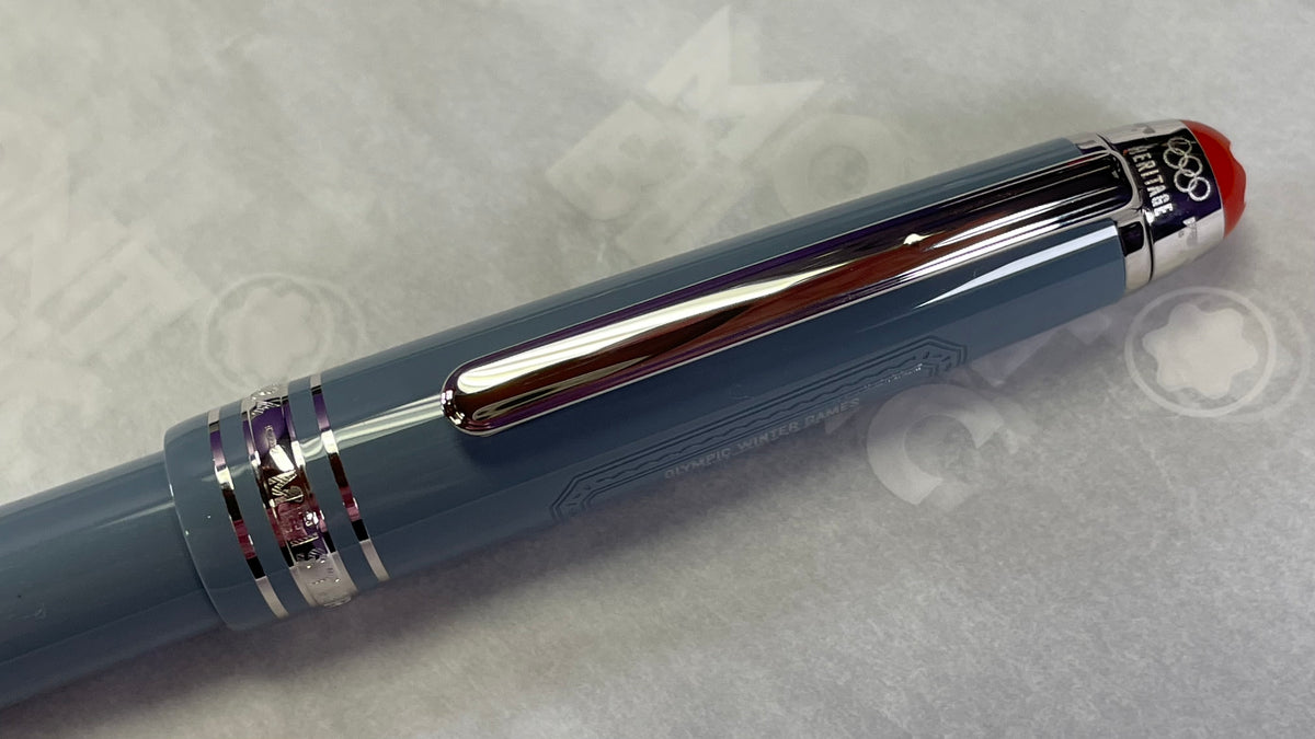 Montblanc Meisterstuck Rollerball Pen - 163 Olympics Chamonix - Pen Boutique Ltd