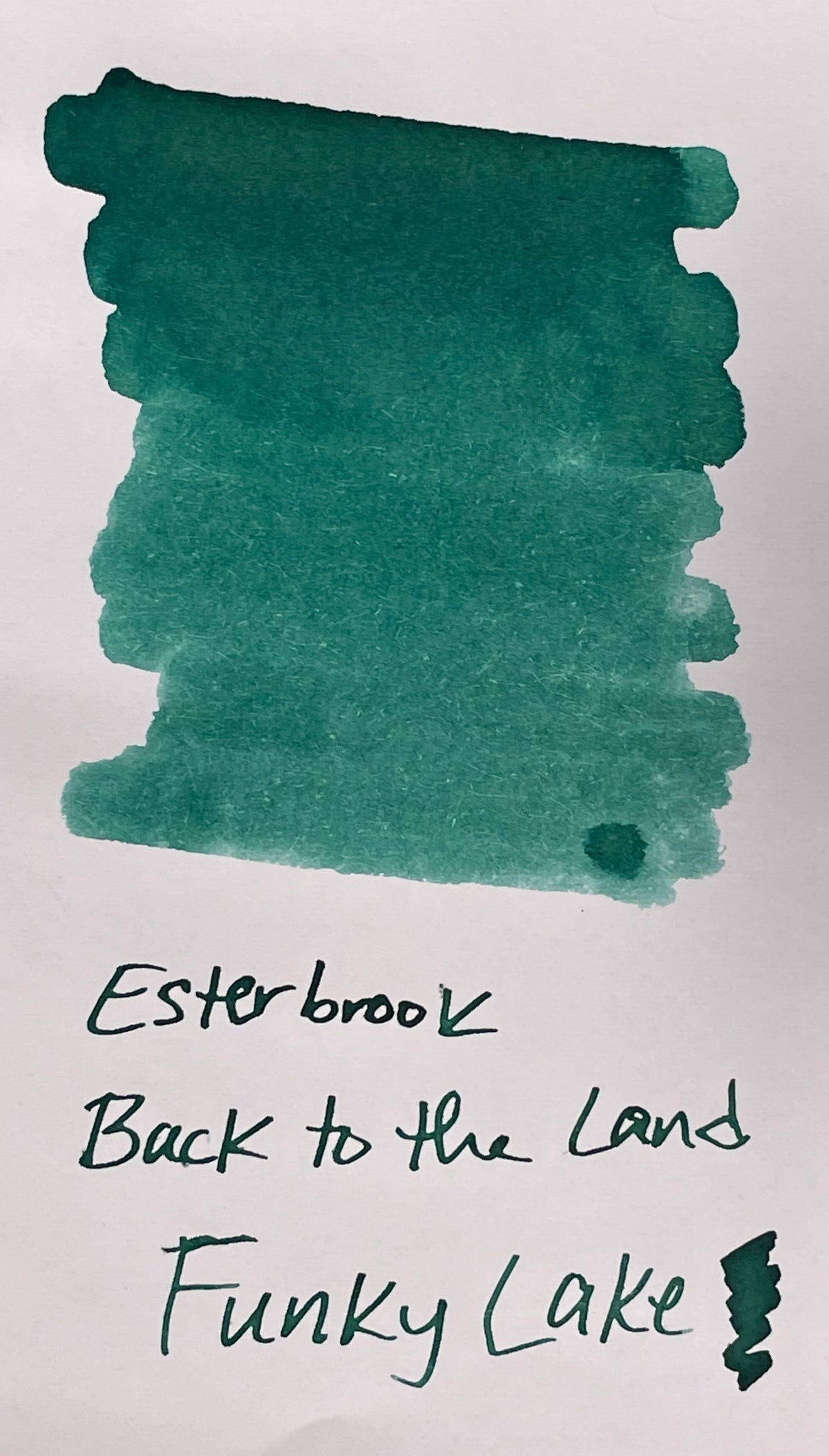 Esterbrook Ink Bottle - Back to the Lands - Funky Lake - 30ml - Pen Boutique Ltd