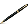 Aurora 88 Rollerball Pen - Black - Gold Plated - Pen Boutique Ltd