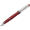 Aurora Fountain Pen - Red - Sterling Silver - Pen Boutique Ltd