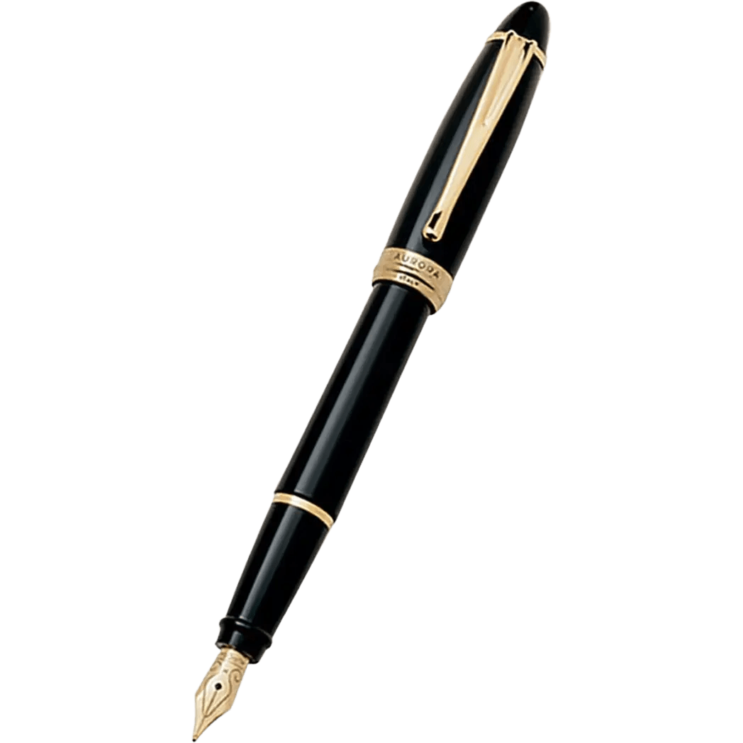 Aurora Ipsilon Fountain Pen - Black - Pen Boutique Ltd
