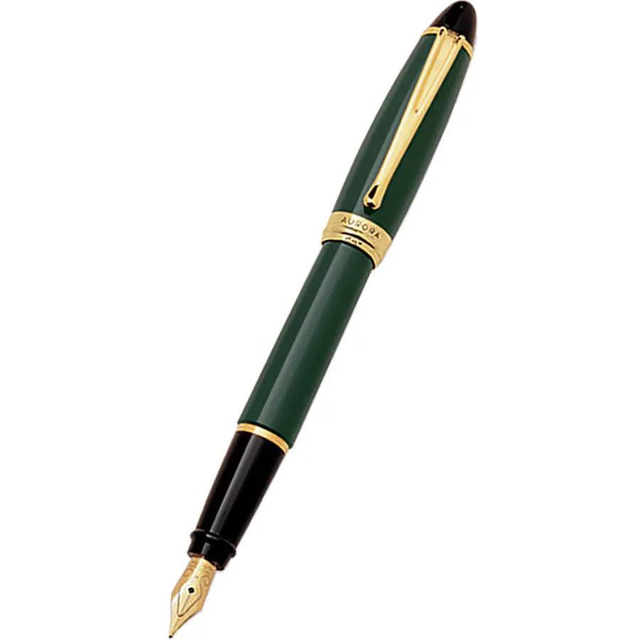 Aurora Ipsilon Fountain Pen - Green - Pen Boutique Ltd