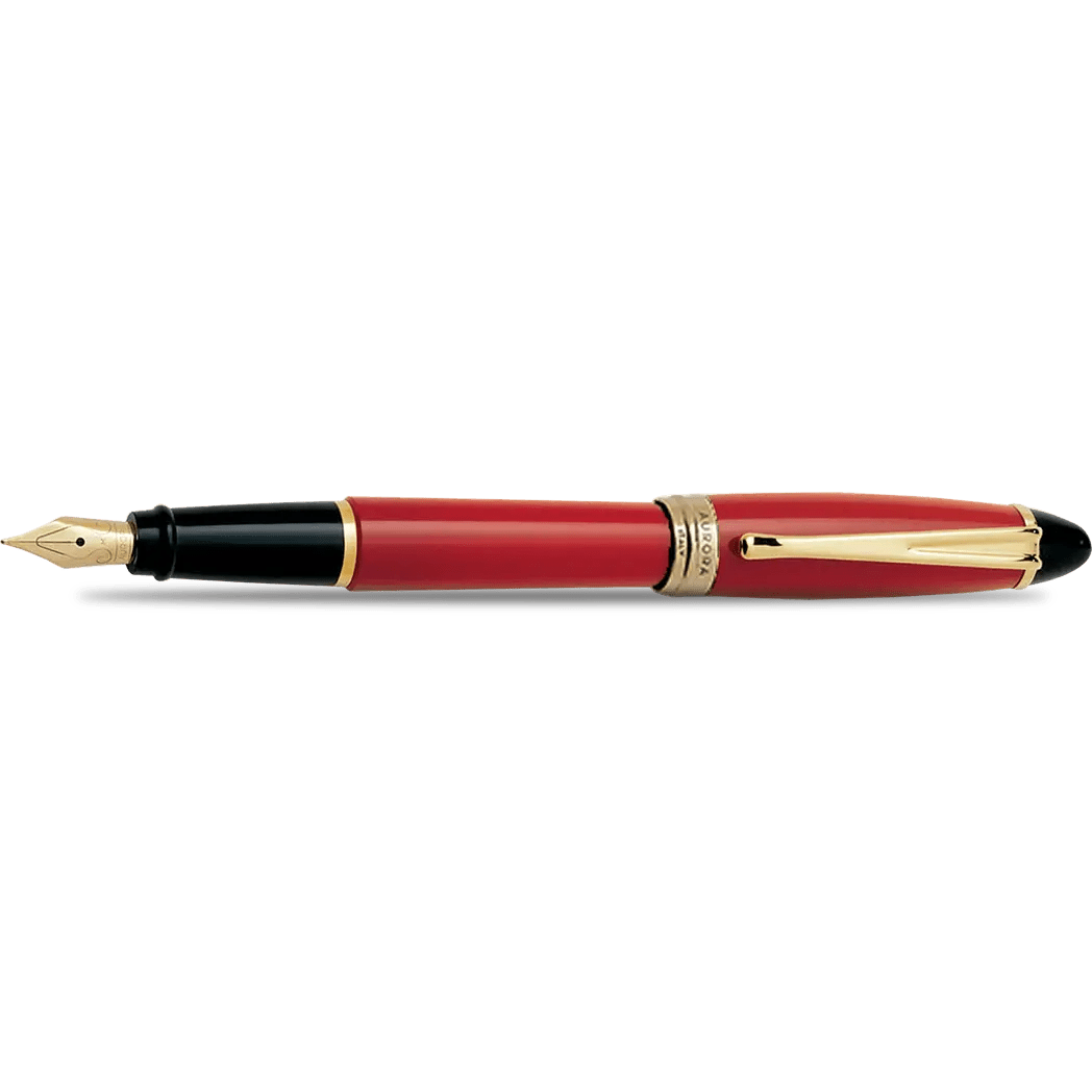 Aurora Ipsilon Fountain Pen - Red - Pen Boutique Ltd