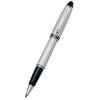 Aurora Ipsilon Rollerball - Chrome - Black - Pen Boutique Ltd