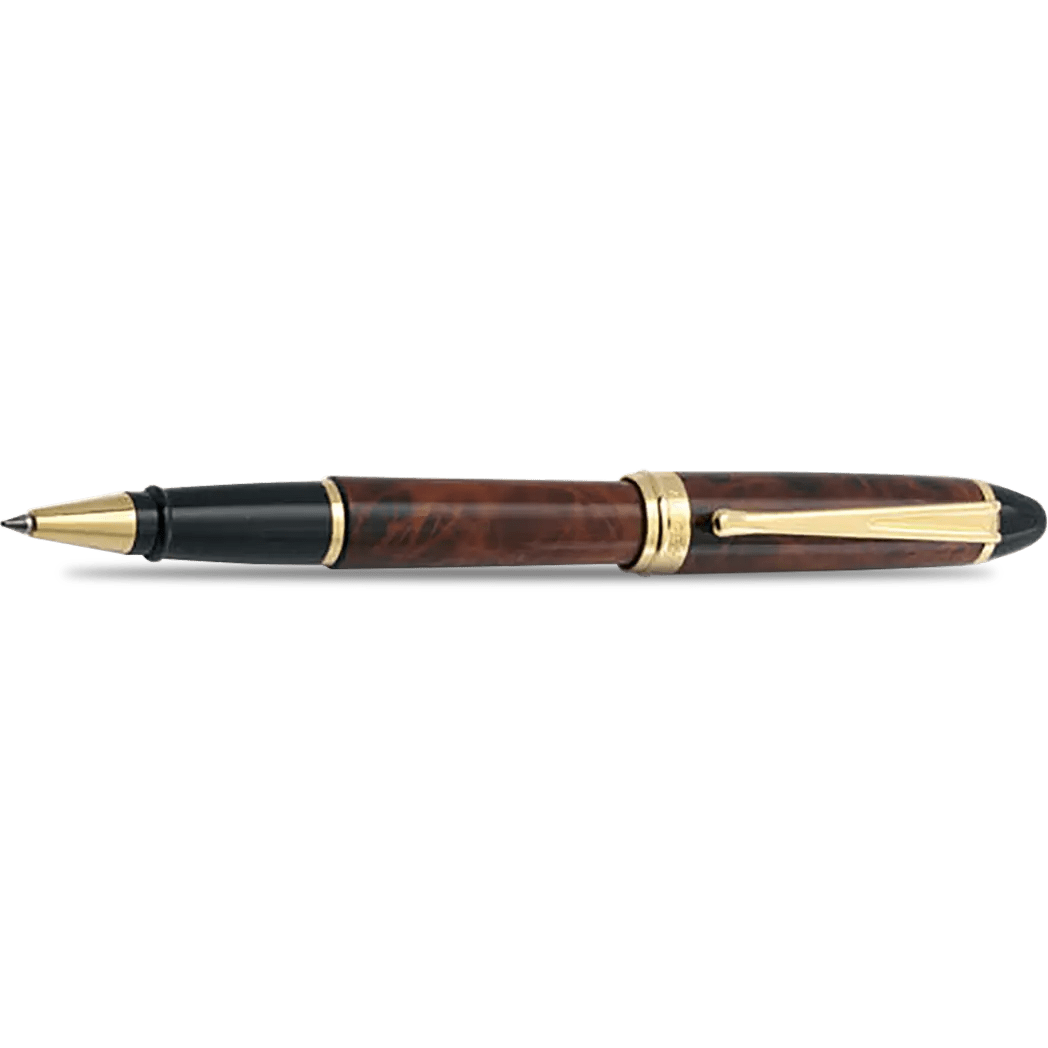 Aurora Ipsilon Rollerball Pen - Turtle - Pen Boutique Ltd