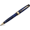 Aurora Optima Auroloide Ballpoint Pen - Blue - Gold Trim - Pen Boutique Ltd