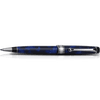 Aurora Optima Auroloide Ballpoint Pen - Blue - Silver Trim - Pen Boutique Ltd