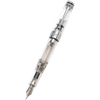 Aurora Optima Demonstrator Fountain Pen - Chrome Trim - Pen Boutique Ltd