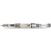 Aurora Optima Demonstrator Fountain Pen - Chrome Trim - Pen Boutique Ltd