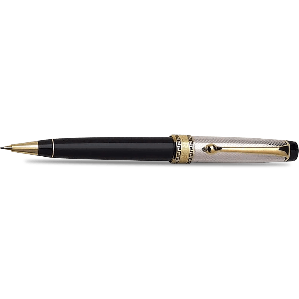 Aurora Optima Pencil - Solid Silver - 0.7 mm - Pen Boutique Ltd