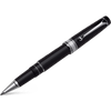 Aurora Optima Rollerball Pen - Black - Chrome Plated Trim - Pen Boutique Ltd