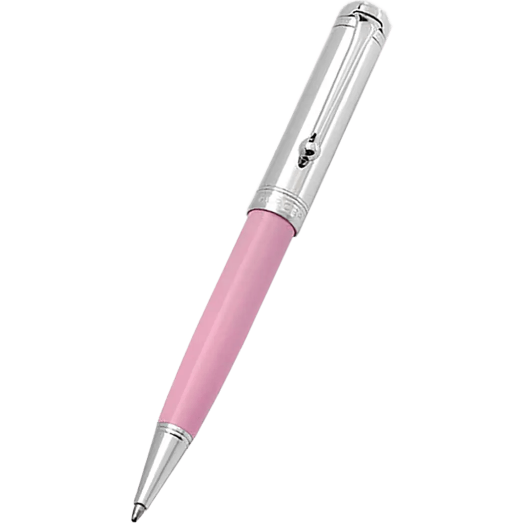Aurora Talentum Ballpoint Pen - Pink - Chrome Trim - Pen Boutique Ltd
