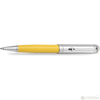 Aurora Talentum Ballpoint Pen - Yellow - Chrome Trim - Pen Boutique Ltd
