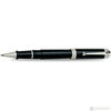 Aurora Talentum Classic Rollerball Pen - Black - Chrome Trim - Pen Boutique Ltd