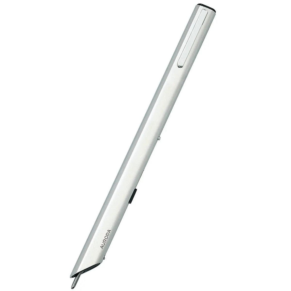 Aurora Thesi Ballpoint Pen - All Chrome - Pen Boutique Ltd
