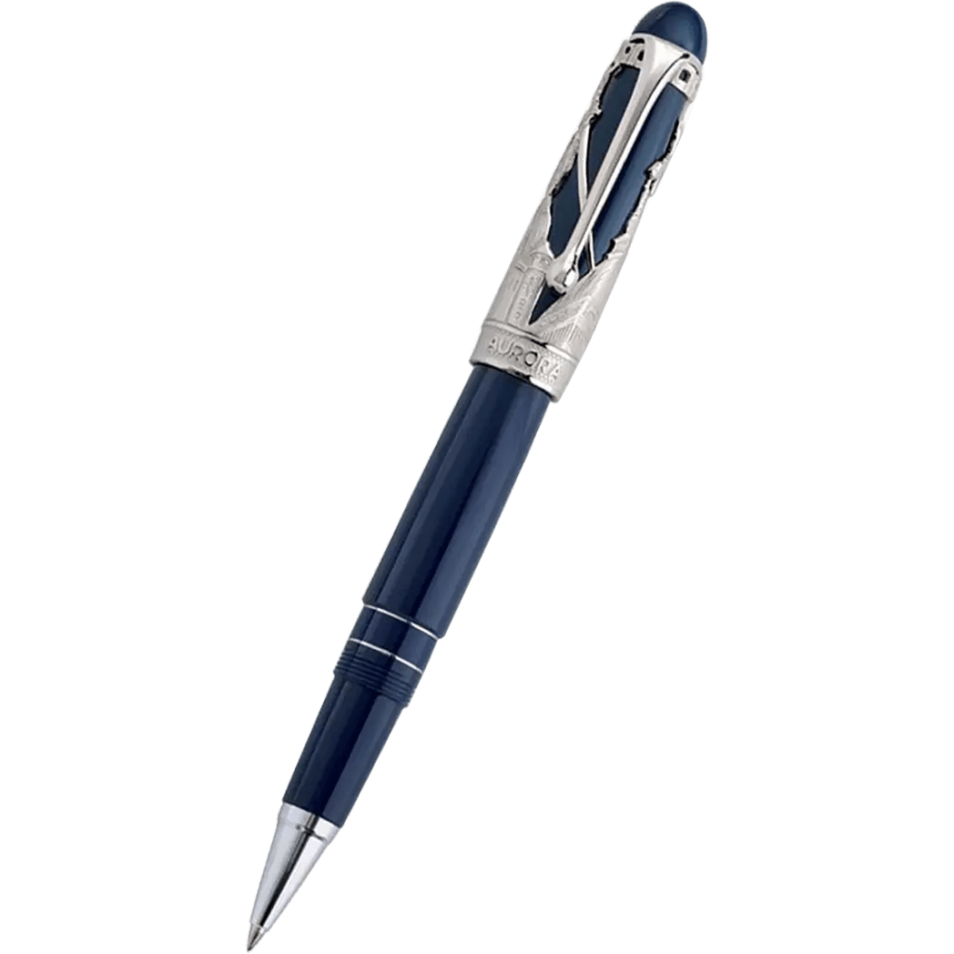 Aurora Torino Rollerball Pen - Special Edition - Blue - Pen Boutique Ltd