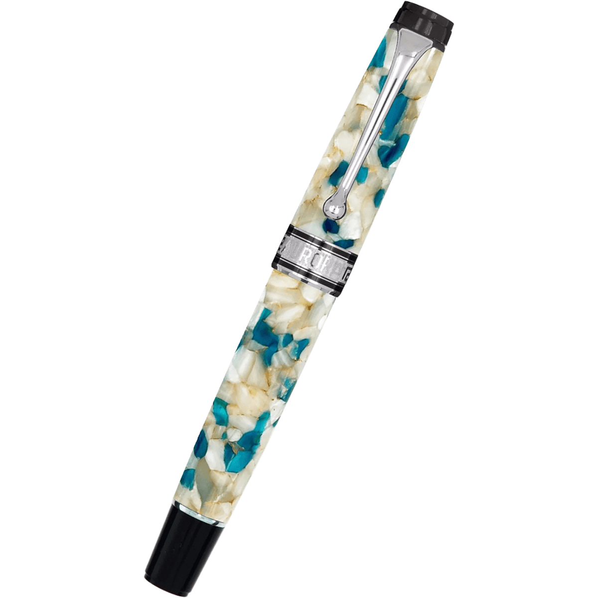 Aurora Optima 365 Pearl & Octane Limited Edition Fountain Pen - Pen Boutique Ltd