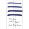 Diamine 150th Anniversary Ink Bottle - 1864 Blue/Black - 40ml - Pen Boutique Ltd