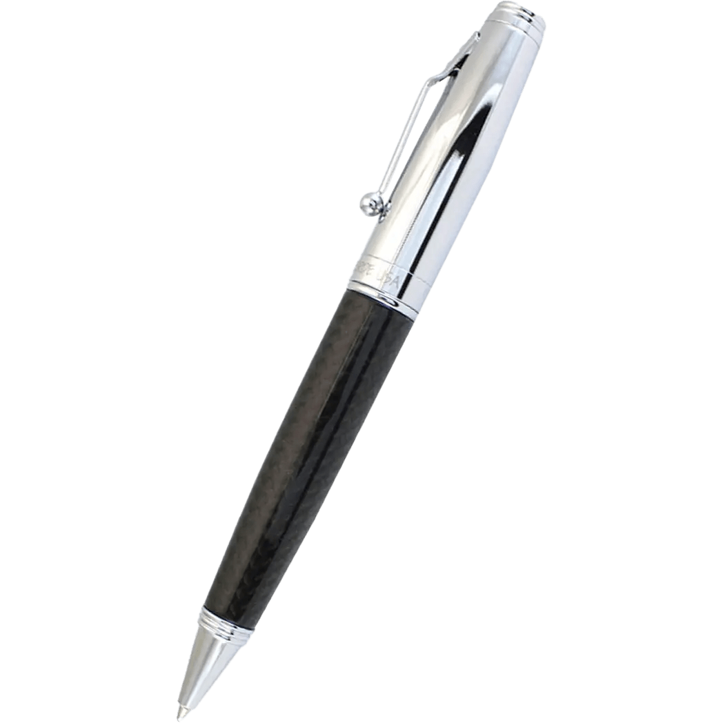 Monteverde Invincia Chrome/CF Ballpoint Pen - Pen Boutique Ltd