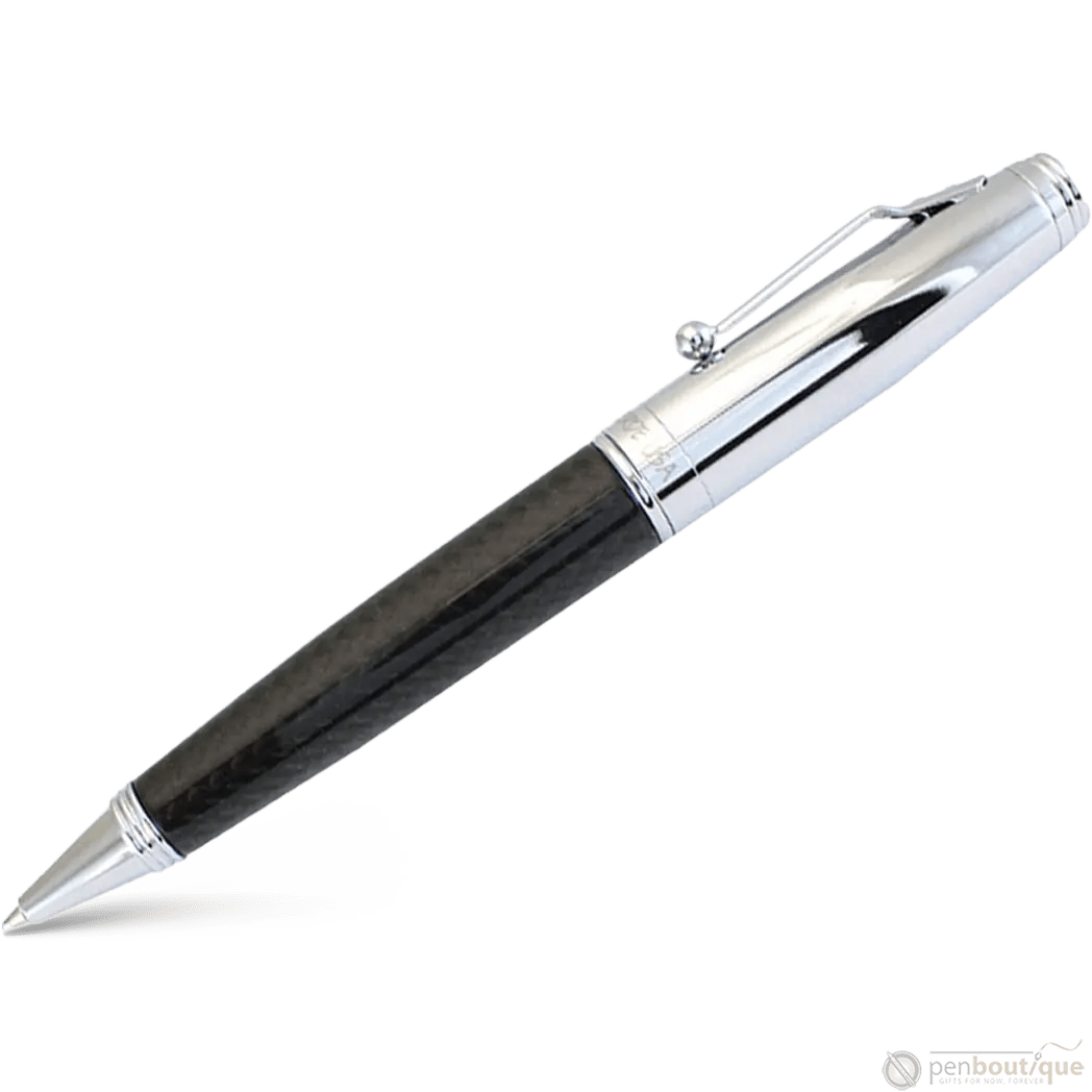 Monteverde Invincia Chrome/CF Ballpoint Pen - Pen Boutique Ltd