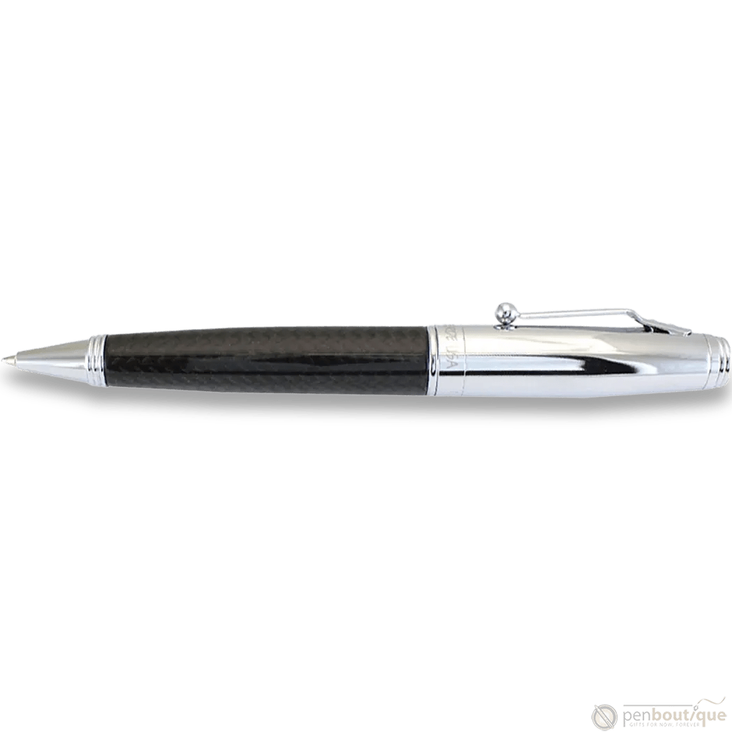 Monteverde Invincia Chrome/CF Ballpoint Pen - Pen Boutique Ltd