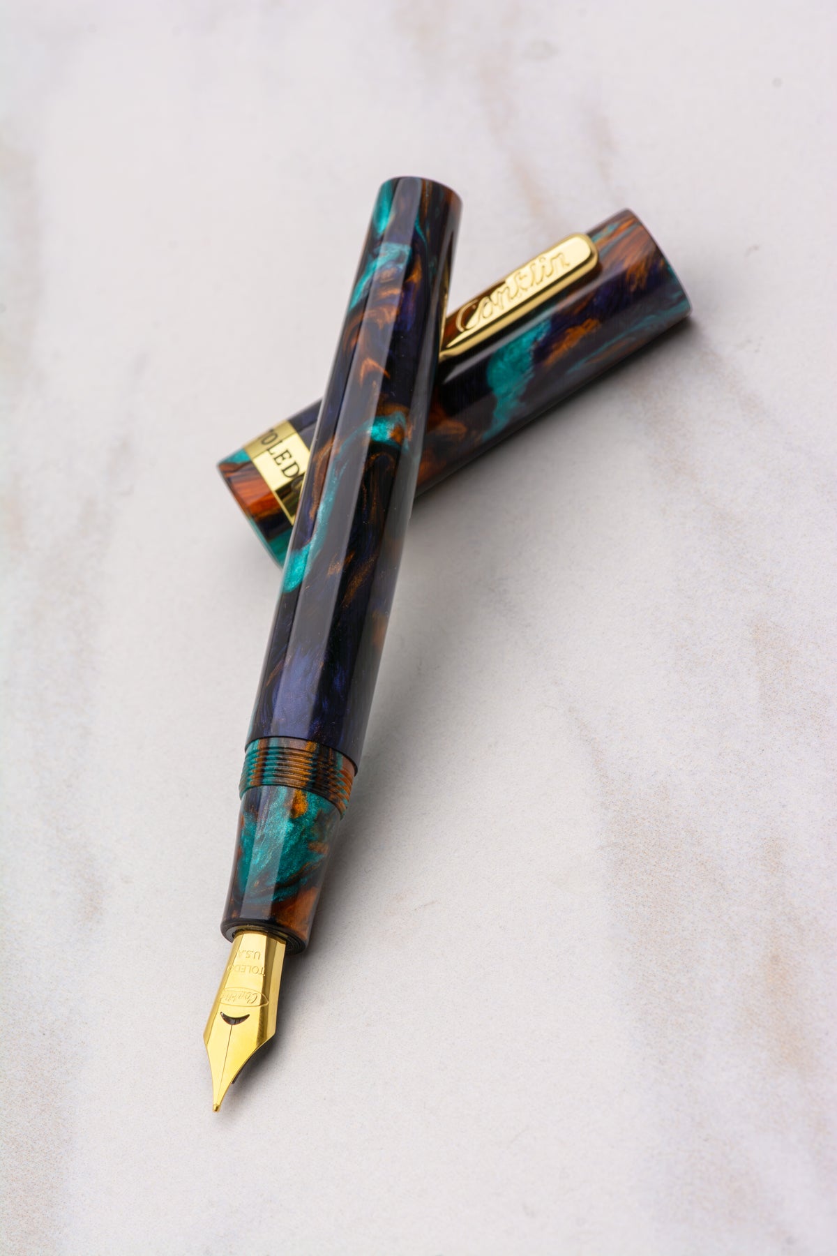Conklin Toledo Fountain Pen - Limited Edition - Bohemian Twilight Light Shadow (Pen Boutique Exclusive) - Pen Boutique Ltd
