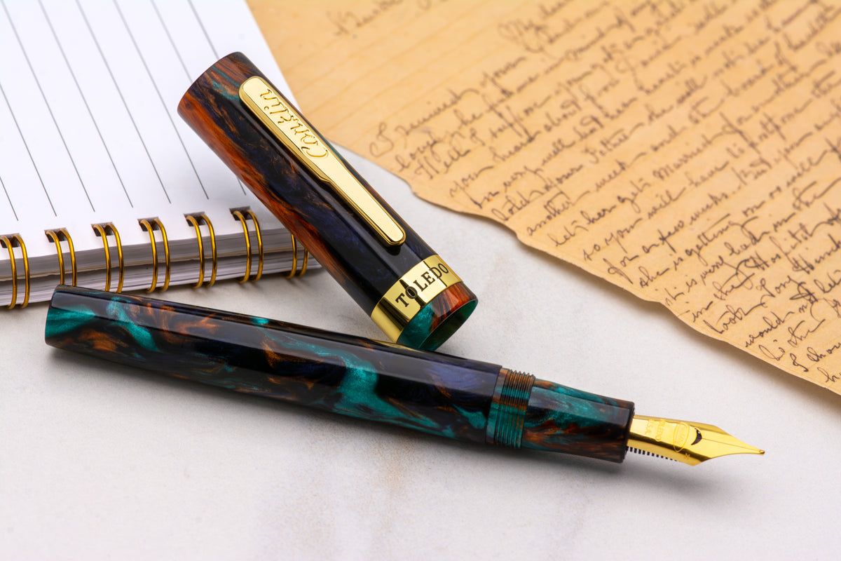 Conklin Toledo Fountain Pen - Limited Edition - Bohemian Twilight Light Shadow (Pen Boutique Exclusive) - Pen Boutique Ltd