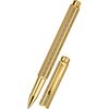 Caran d Ache Ecridor Rollerball Pen - Chevron Gilded - Pen Boutique Ltd
