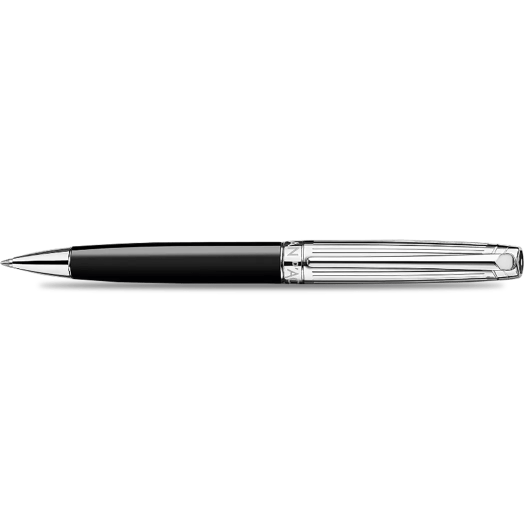 Caran d Ache Leman Bicolor Ballpoint Pen - Black - Pen Boutique Ltd