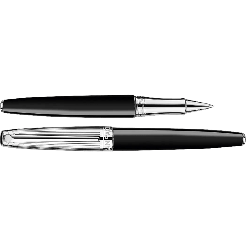 Caran d Ache Leman Bicolor Rollerball Pen - Black - Pen Boutique Ltd