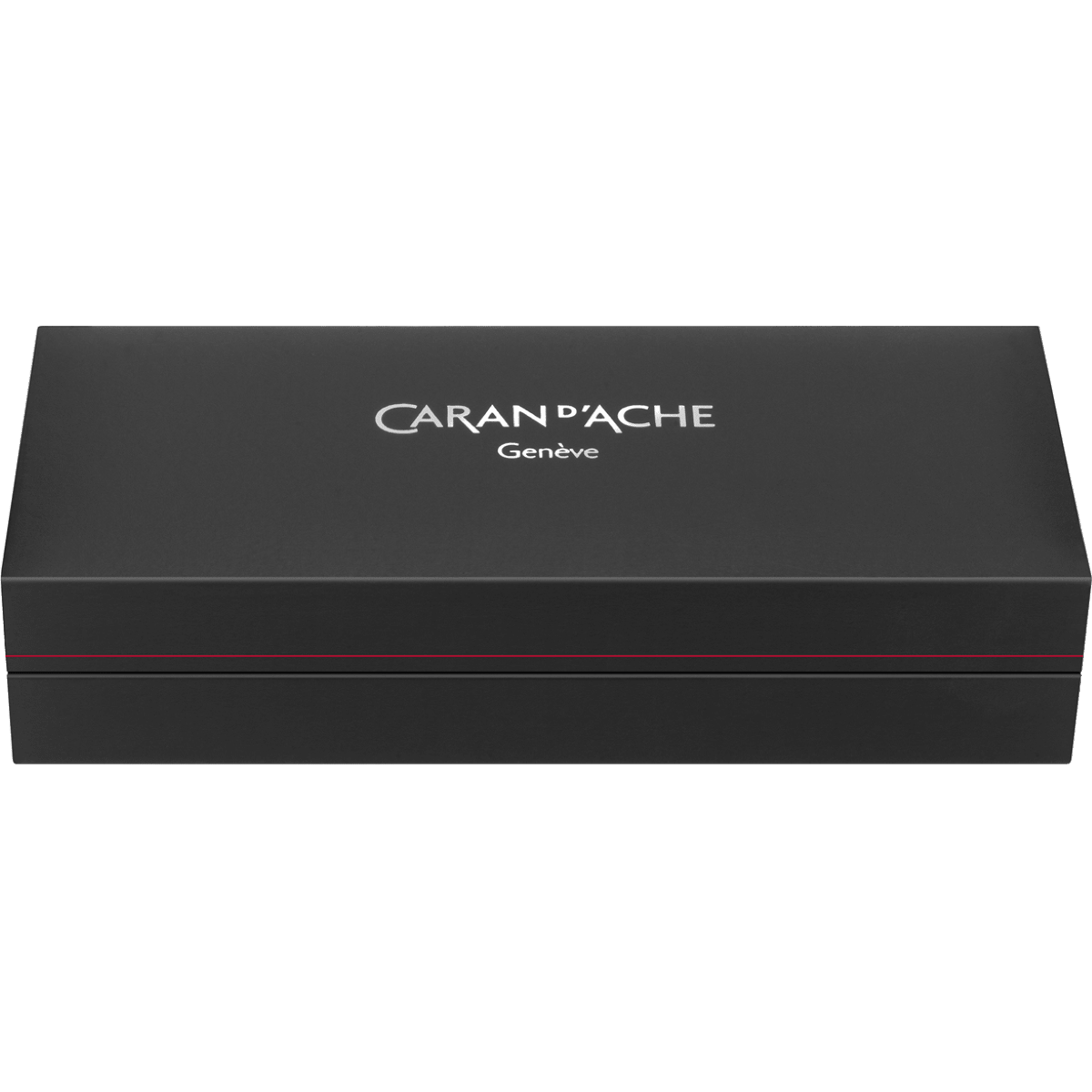Caran d Ache Leman Fountain Pen - Ebony Black - Rhodium Trim - Pen Boutique Ltd